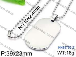 Stainless Steel Necklace - KN35752-Z