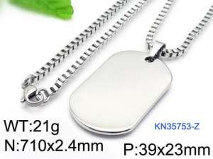 Stainless Steel Necklace - KN35753-Z