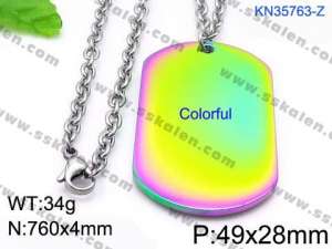 Stainless Steel Necklace - KN35763-Z