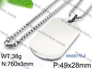 Stainless Steel Necklace - KN35770-Z
