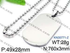 Stainless Steel Necklace - KN35771-Z