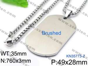 Stainless Steel Necklace - KN35773-Z