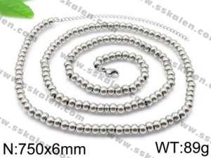 Stainless Steel Necklace - KN36642-Z