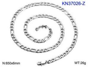 Stainless Steel Necklace - KN37026-Z
