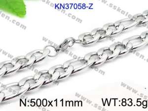 Stainless Steel Necklace - KN37058-Z
