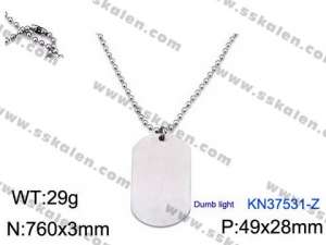 Stainless Steel Necklace - KN37531-Z