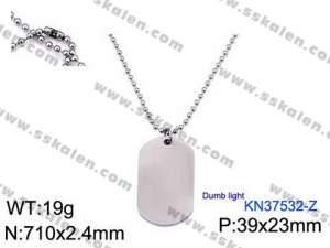 Stainless Steel Necklace - KN37532-Z