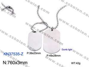 Stainless Steel Necklace - KN37535-Z