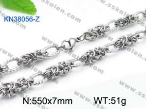 Stainless Steel Necklace - KN38056-Z