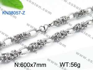 Stainless Steel Necklace - KN38057-Z