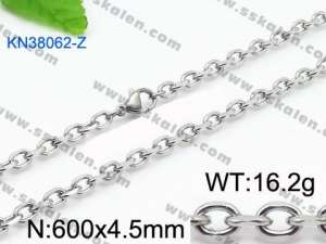 Stainless Steel Necklace - KN38062-Z