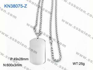 Stainless Steel Necklace - KN38075-Z