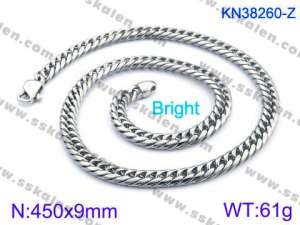 Stainless Steel Necklace - KN38260-Z
