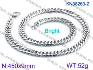 Stainless Steel Necklace - KN38263-Z