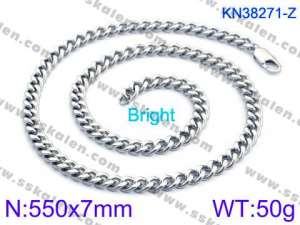 Stainless Steel Necklace - KN38271-Z