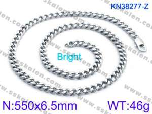 Stainless Steel Necklace - KN38277-Z