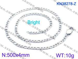 Stainless Steel Necklace - KN38278-Z
