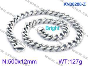 Stainless Steel Necklace - KN38288-Z