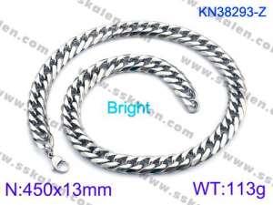 Stainless Steel Necklace - KN38293-Z