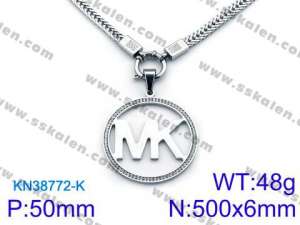 Stainless Steel Necklace - KN38772-K