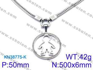 Stainless Steel Necklace - KN38775-K