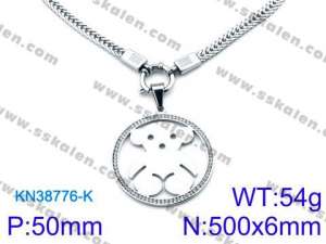 Stainless Steel Necklace - KN38776-K