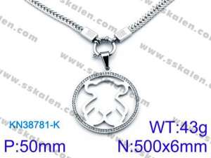 Stainless Steel Necklace - KN38781-K