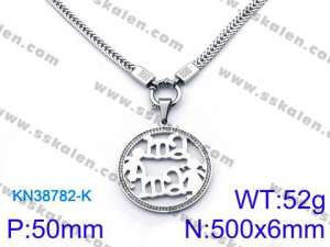 Stainless Steel Necklace - KN38782-K