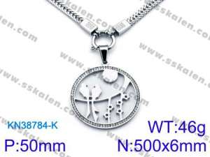 Stainless Steel Necklace - KN38784-K