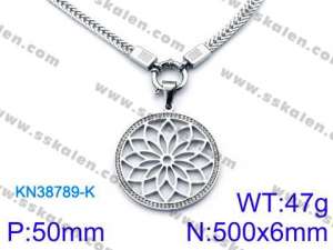 Stainless Steel Necklace - KN38789-K