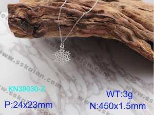 Stainless Steel Necklace - KN39030-Z