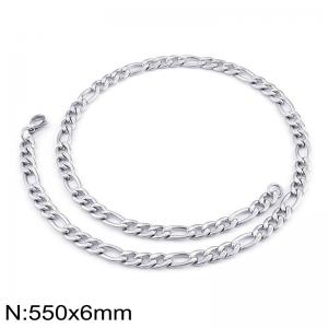 Stainless Steel Necklace - KN5551-Z
