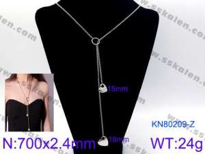 Stainless Steel Necklace - KN80209-Z