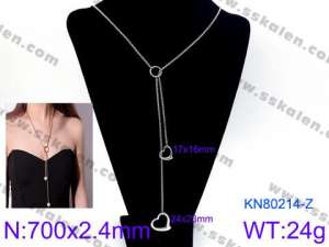Stainless Steel Necklace - KN80214-Z