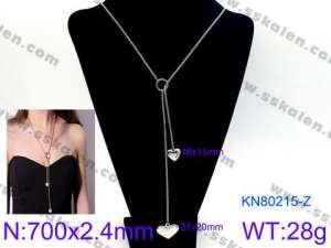 Stainless Steel Necklace - KN80215-Z