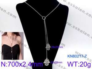 Stainless Steel Necklace - KN80217-Z