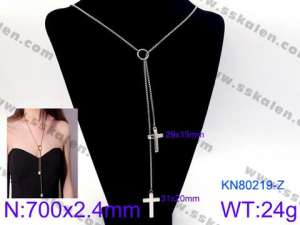 Stainless Steel Necklace - KN80219-Z