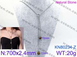 Stainless Steel Necklace - KN80234-Z