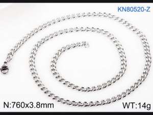 Stainless Steel Necklace - KN80520-Z