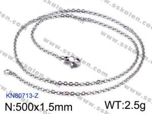 Staineless Steel Small Chain - KN80713-Z