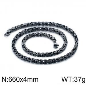 Stainless Steel Necklace - KN80967-K