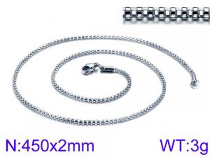 Staineless Steel Small Chain - KN81434-ZC