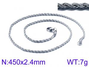 Off-price Necklace - KN81439-ZC