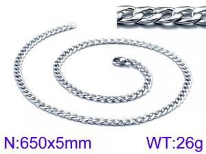 Off-price Necklace - KN81440-ZC