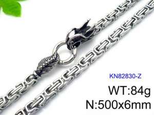 Stainless Steel Necklace - KN82830-Z