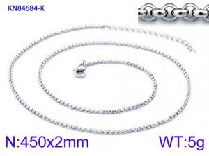 Staineless Steel Small Chain - KN84684-K