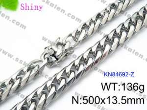 Stainless Steel Necklace - KN84692-Z