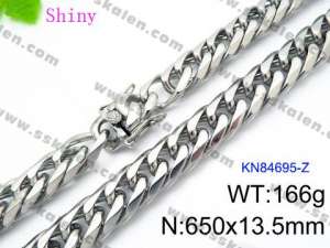 Stainless Steel Necklace - KN84695-Z