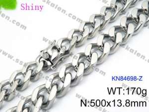 Stainless Steel Necklace - KN84698-Z