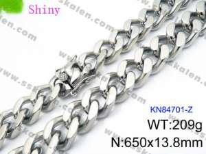 Stainless Steel Necklace - KN84701-Z